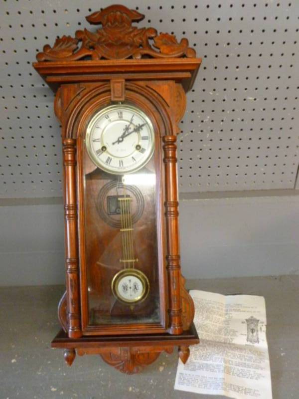 lot 245 image: Pendulum Clock