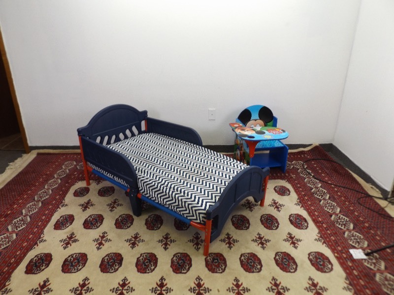 lot 32 image: Toddler Bed and Mickey Mouse Desk