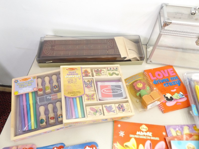 lot 75 image: Lot of Misc Kids, Toys, Crafts, and Games, etc.