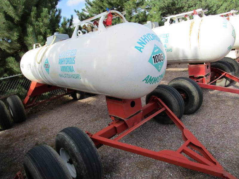 1,000 gal Anhydrous TankTrailer