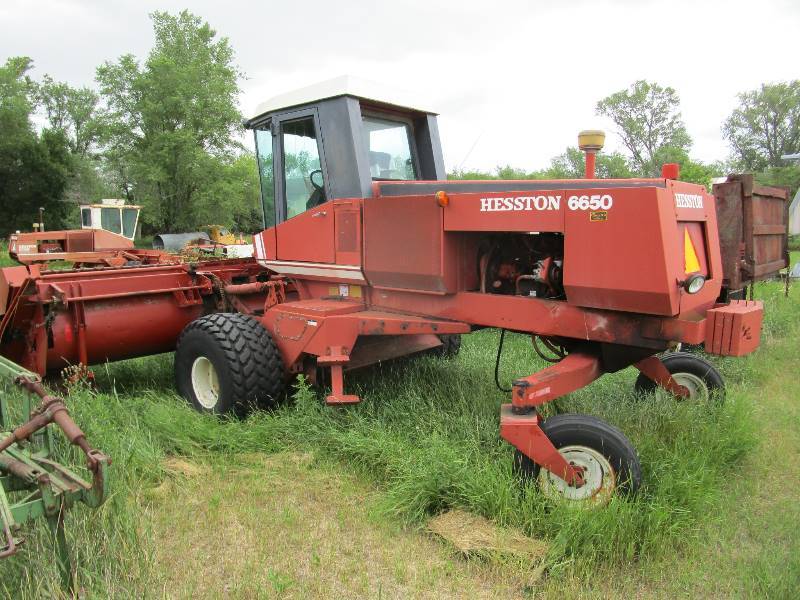Hesston 6650 Windrower w6665 Head