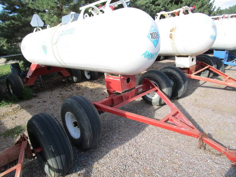 1,000 gal Anhydrous TankTrailer