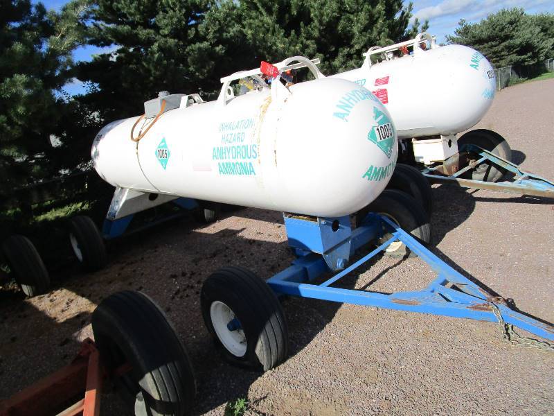 1,000 gal Anhydrous TankTrailer