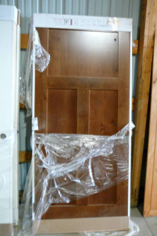 lot 581 image: PreHung Interior Door- Alder