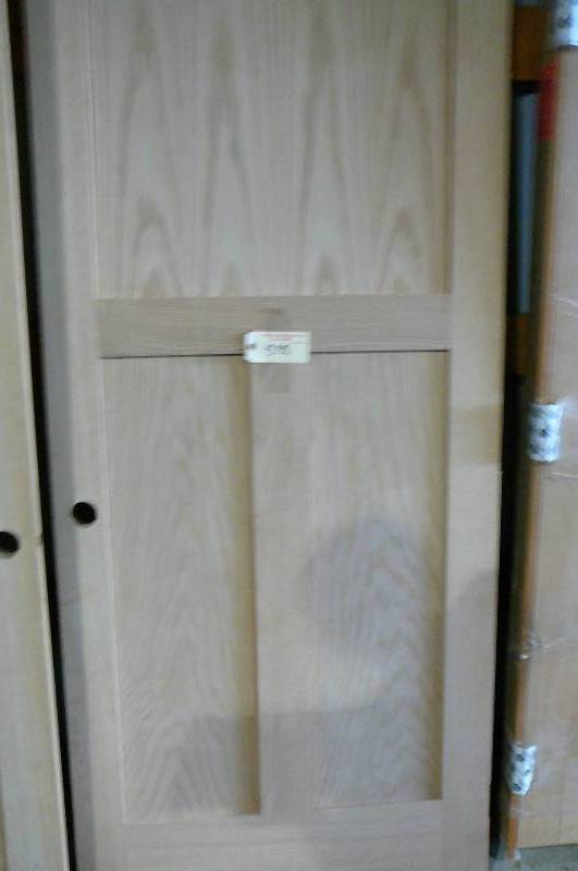 lot 585 image: Interior Door-Oak