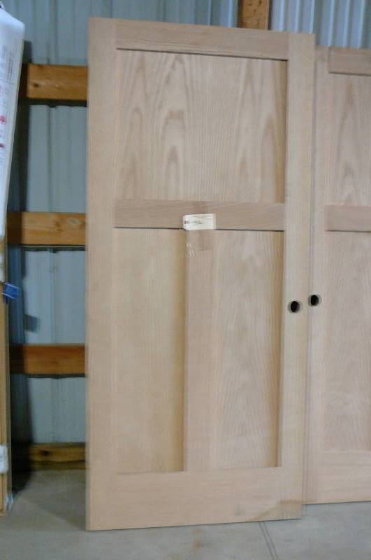 lot 586 image: Interior Door-Oak