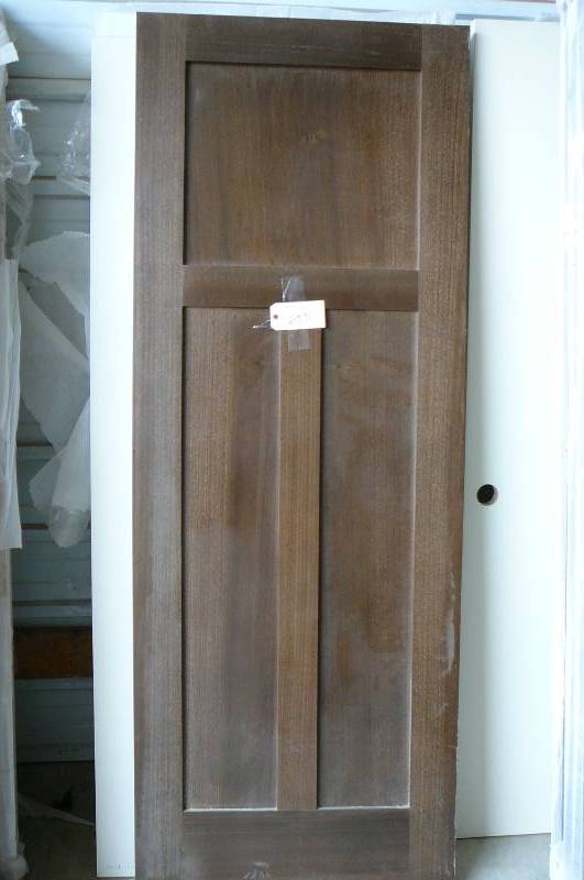 lot 655 image: Prefinished Rockwood Interior Slab Panel Door
