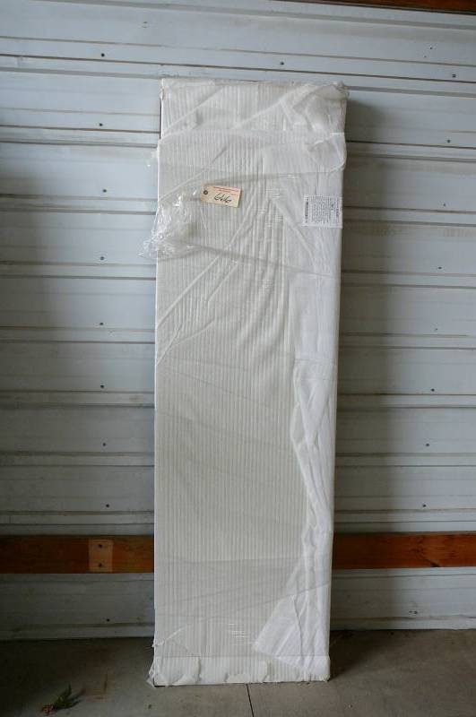 lot 666 image: Interior Door, primed poplar hardboard  4.0 x 6.8
