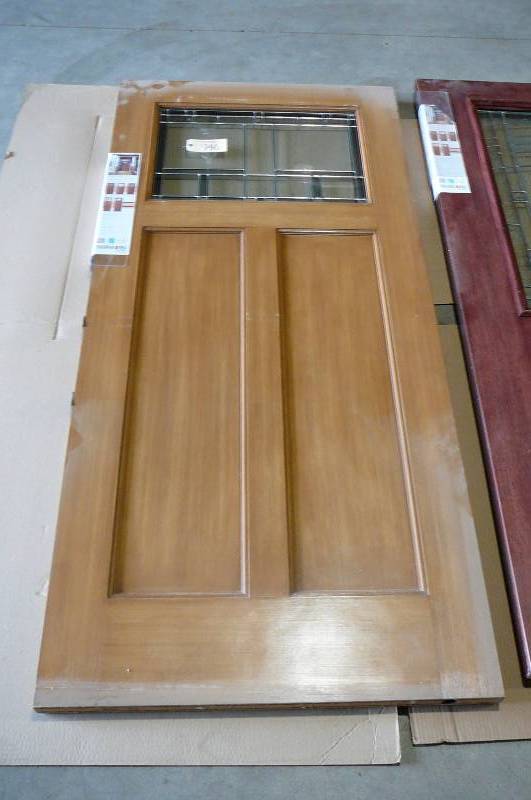 lot 740 image: Therma True Door with Window,  Lower Panels
