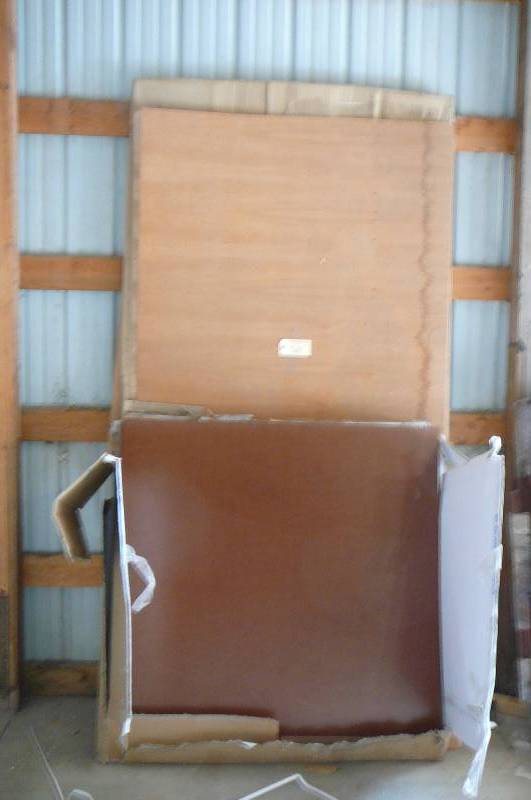 lot 729 image: Cabinet Backing Sheets