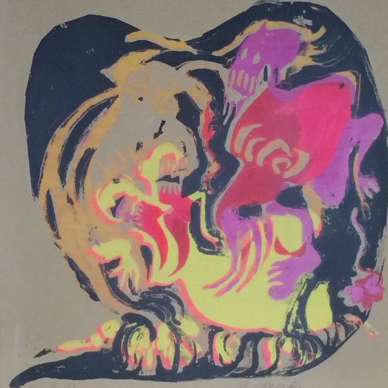 lot 74 image: J Merkin Pencil Signed Artist Proof
