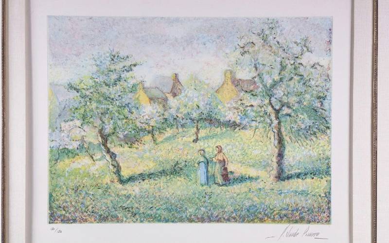 lot 61 image: H. Claude Pissarro Signed & Numbered (180180) Etching - Listed Artist