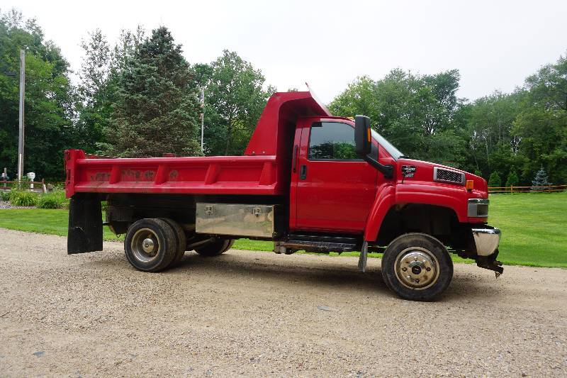 2005 GMC C4500 4x4 Diesel Dually Dump Truck | South Metro GMC Dump ...