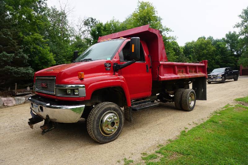 2005 GMC C4500 4x4 Diesel Dually Dump Truck | South Metro GMC Dump ...