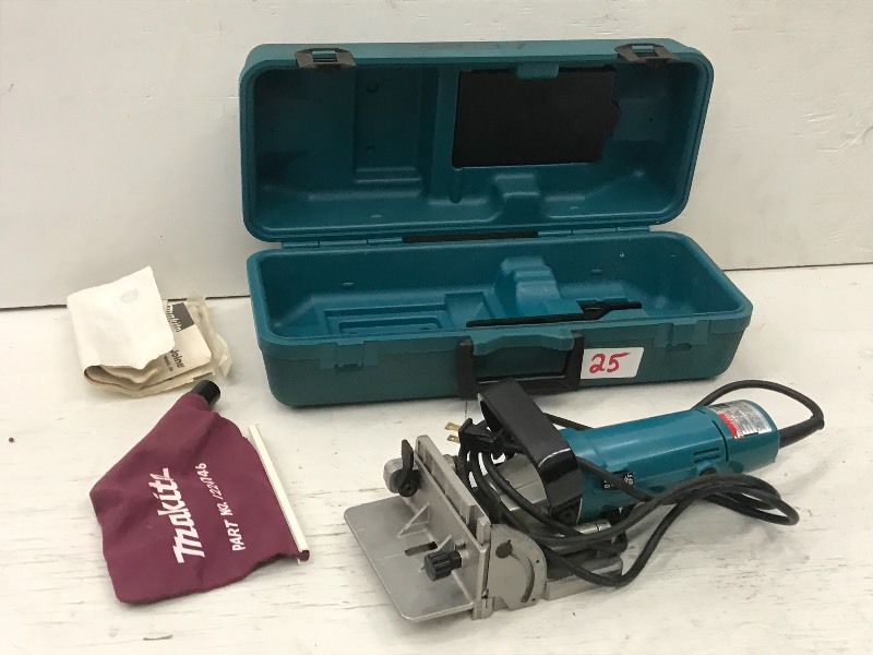 lot 25 image: Makita Biscuit Jointer