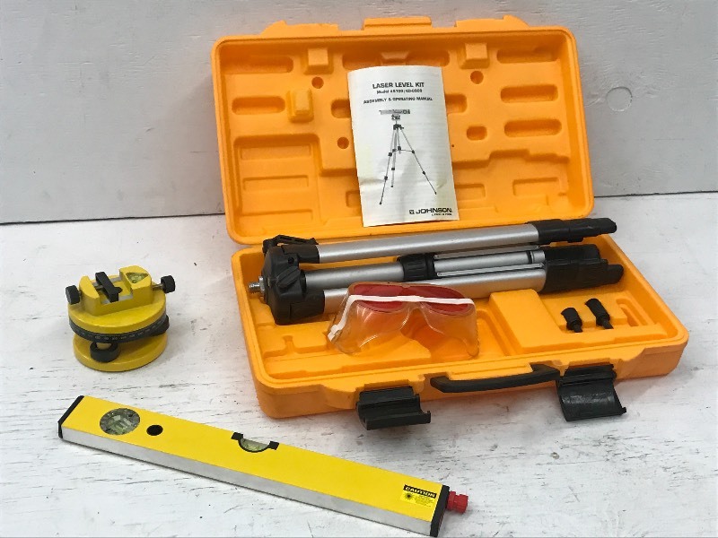 lot 30 image: Johnson Laser Level Set