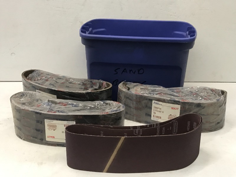lot 32 image: Lot Of New Sanding Belts