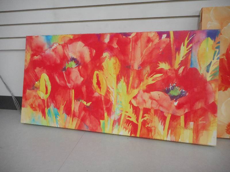 lot 41 image: Floral Wall Hangings