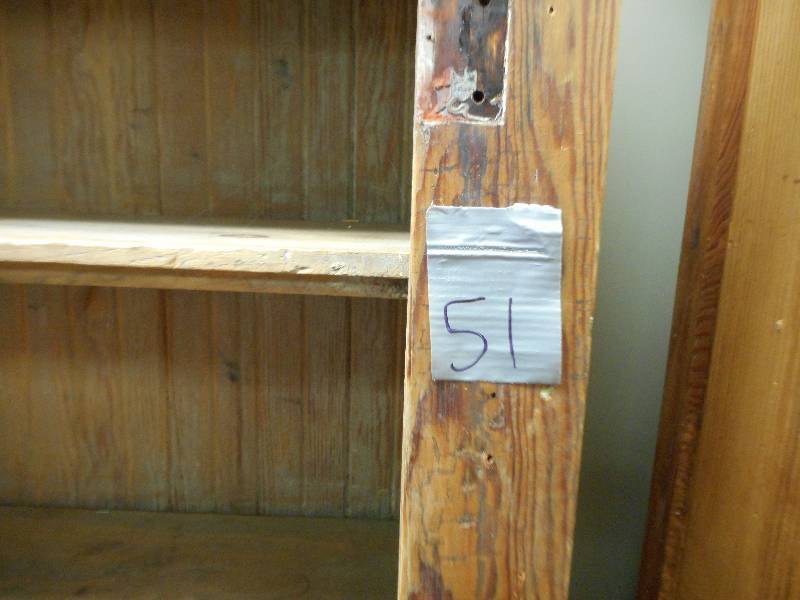 lot 51 image: Wooden Shelf