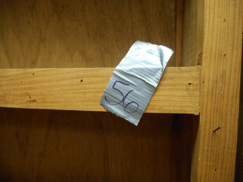 lot 56 image: Wood Shelf