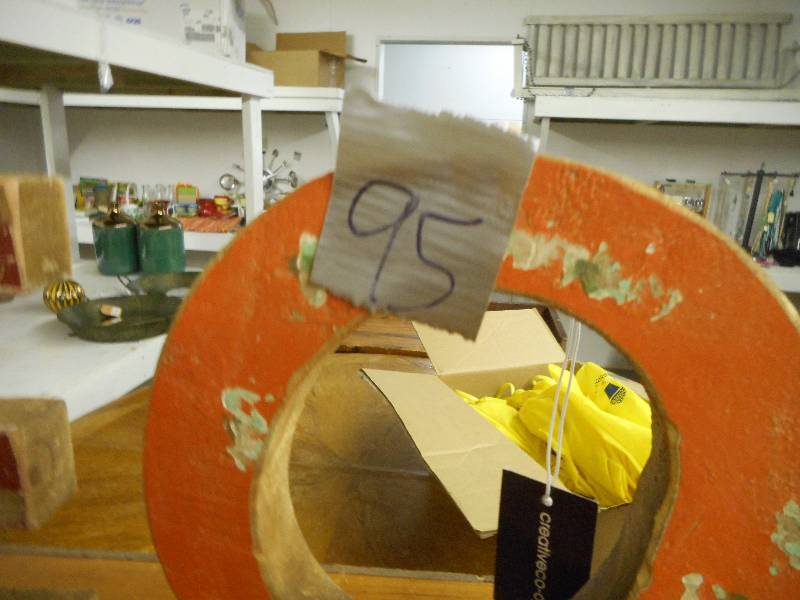 lot 95 image: Decorative Wooden Letters