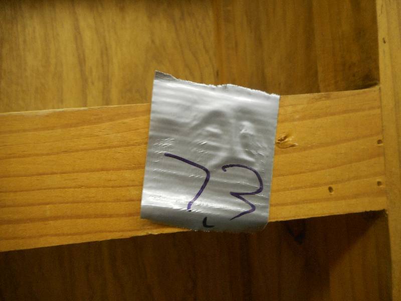 lot 73 image: Wood Shelf