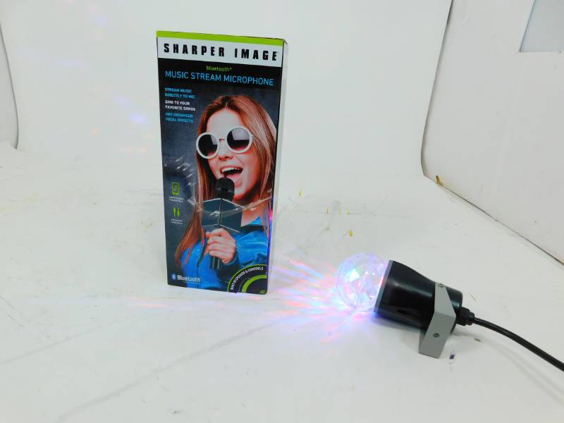 lot 37 image: DJ Light & A Bluetooth Music Stream Microphone
