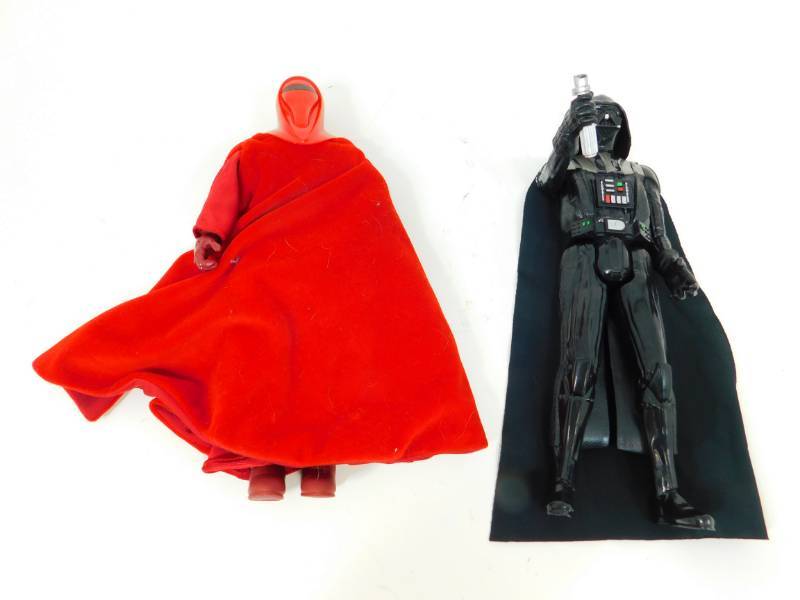 lot 65 image: Darth Vader And Emperors  Royal Guard In Red Robe Outfit