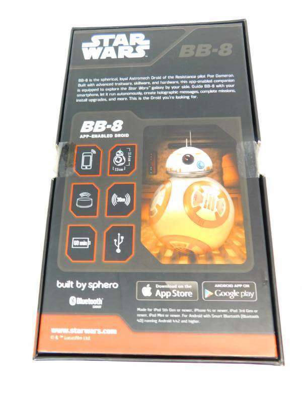 lot 75 image: Two Star Wars  BB-8  Droids