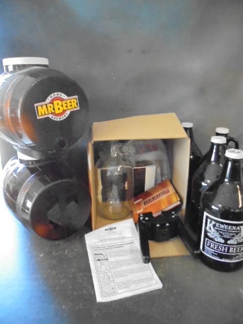 lot 24 image: Mr Beer Home Brewing System and MORE
