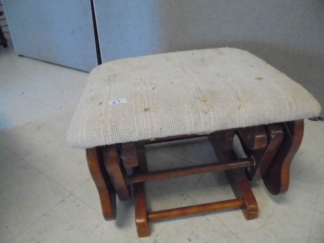 lot 61 image: Glider Ottoman