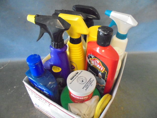 lot 81 image: Auto Cleaning Products