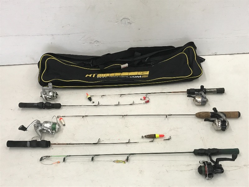 lot 8 image: HT Ice Rod Travel Case With (5) Ass...