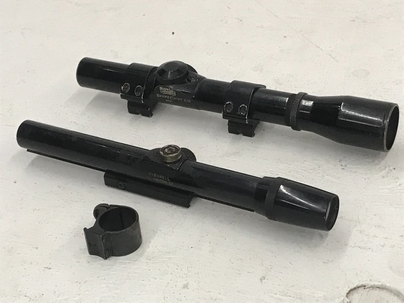 lot 16 image: Lot Of (2) Bushnell Rifle Scopes ...