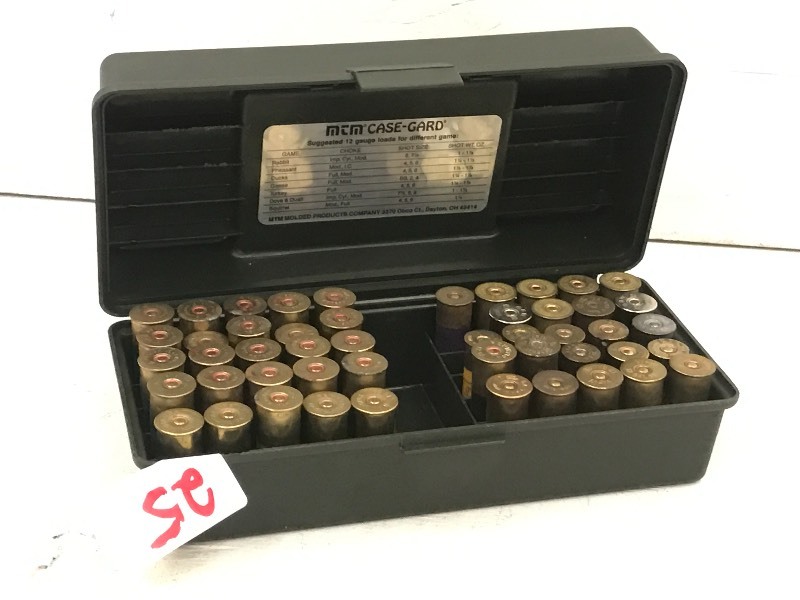 lot 25 image: MCM Casegaurd 50-Round 12gauge Shel...