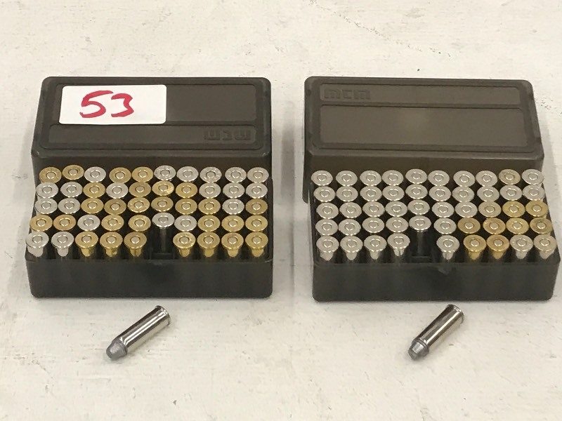 lot 53 image: (100) Rounds Of .44-Rem Mag 300grai...