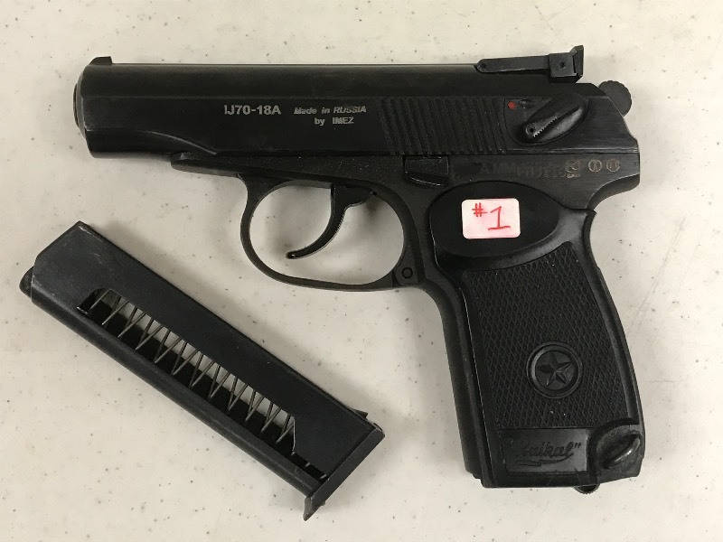 lot 1 image: K.B.I. 9mm Pistol