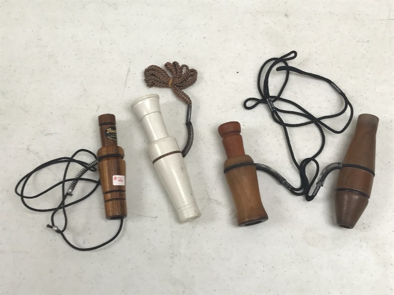 lot 26 image: (4) Game Calls