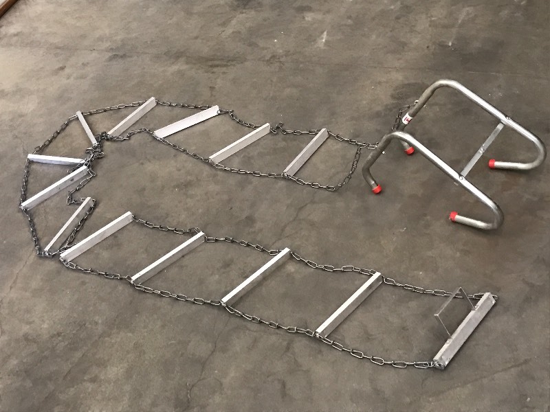 lot 14 image: Fire Escape Ladder