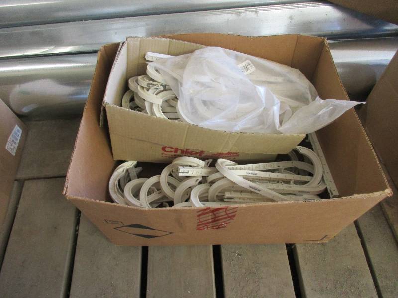 lot 63 image: Pipe hangers