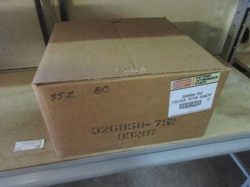 lot 86 image: Inducer Motor Assy