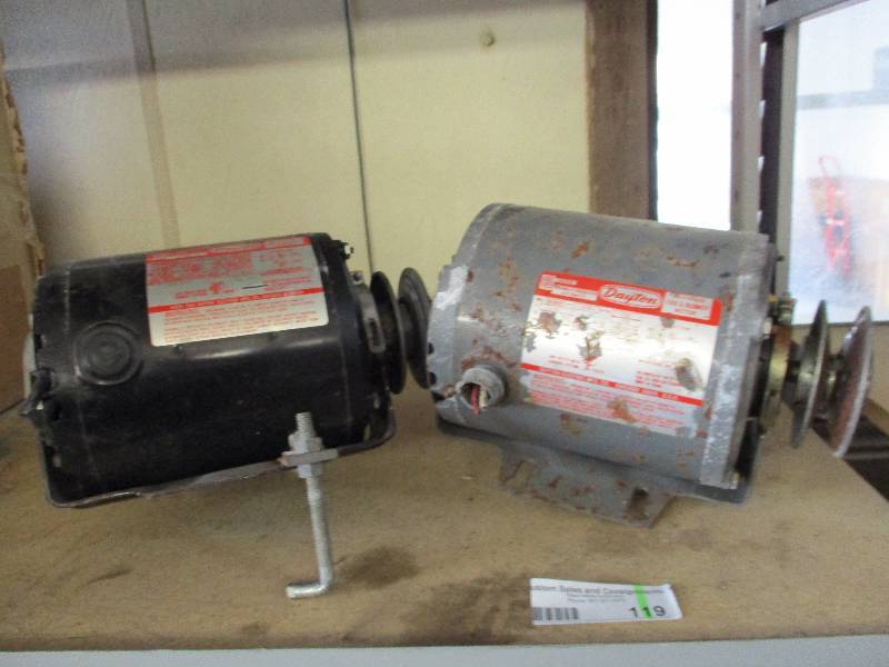 lot 119 image: Electric Motors