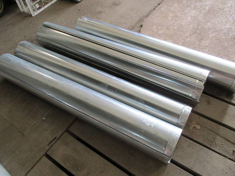 lot 155 image: Ductwork pieces
