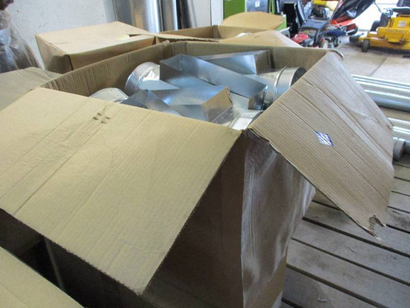 lot 180 image: Ductwork Fittings