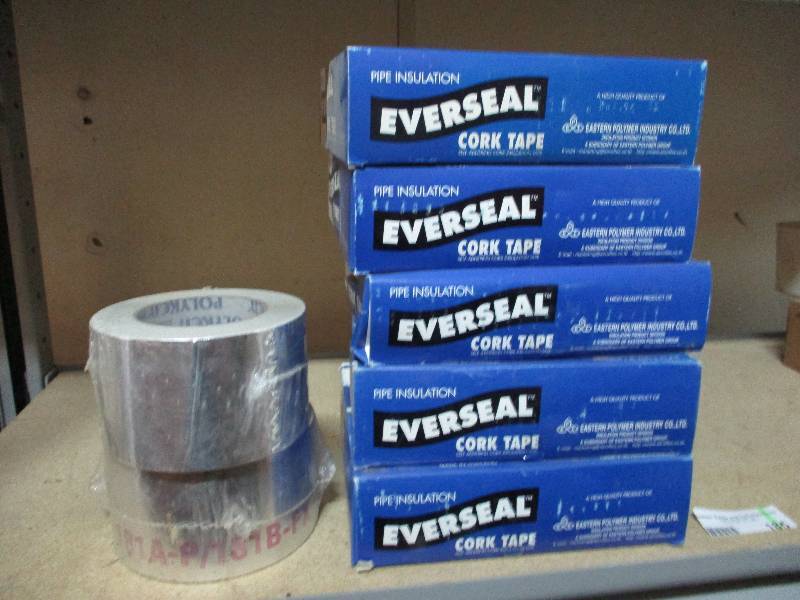 lot 185 image: cork tape  aluminum foil tape