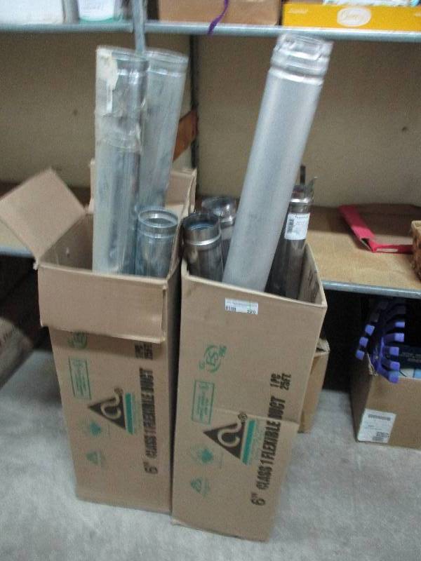 lot 220 image: B vent  stainless boiler venting
