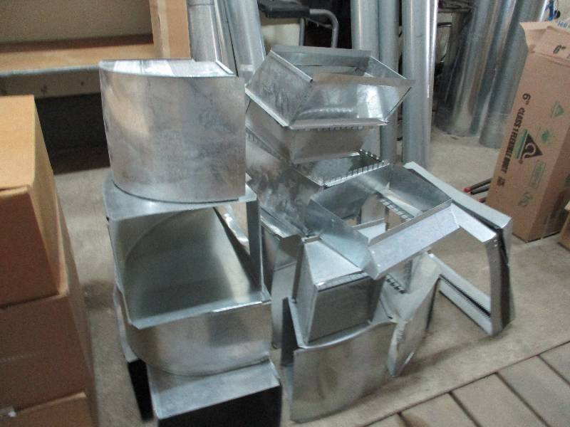 lot 231 image: Ductwork Fittings