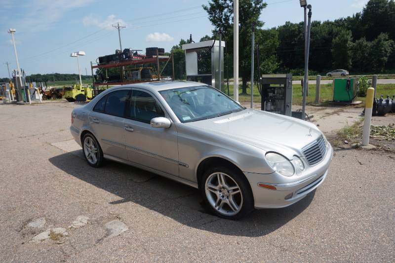 lot 10 image: 2004 Mercedes Benz E55 AMG 4 Door Sport Sedan