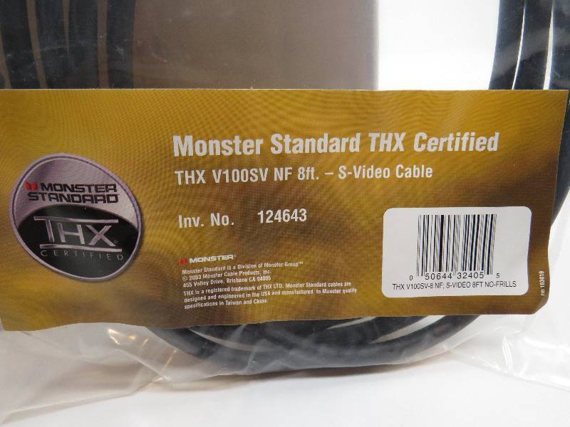 Lot of 17 Monster cable standard  THX Certified