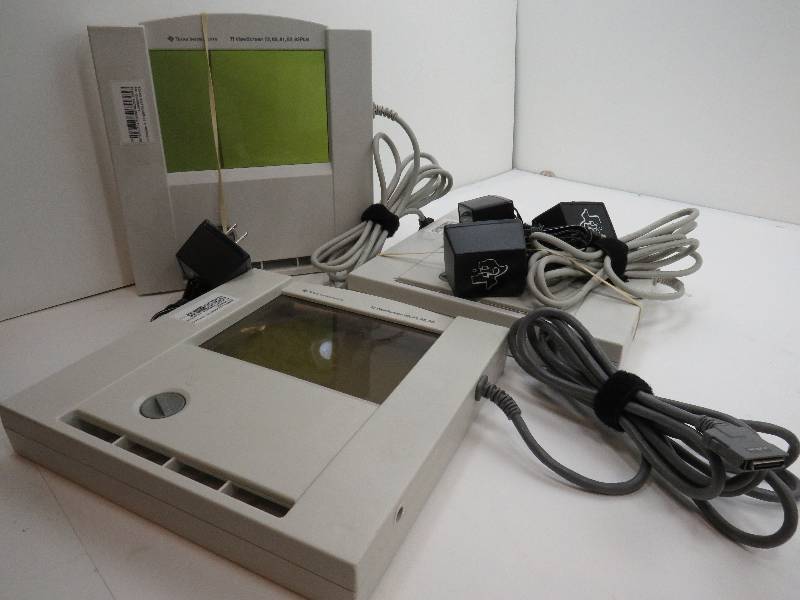 huge lot of Texas Instruments TI View screens